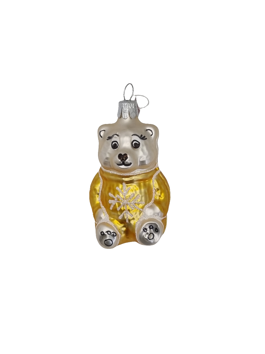 Bear | Teddy Bear in Snowflake Jumper (H)