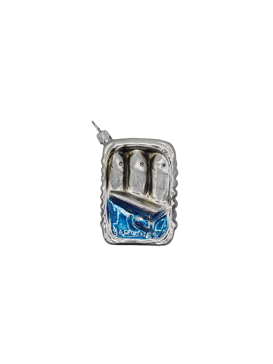 European Glass Christmas ornament of a Test