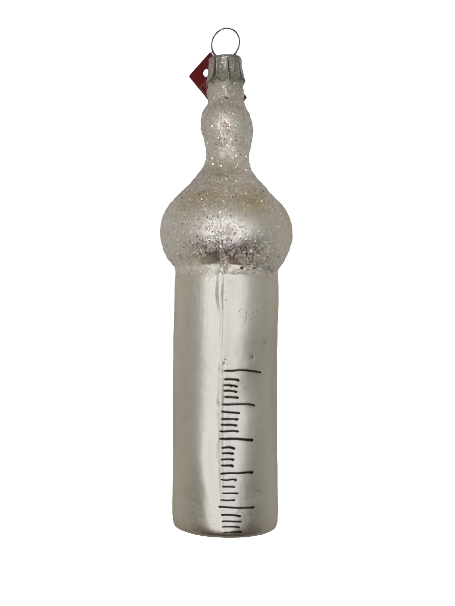 European Glass Christmas ornament of a Spire (D)