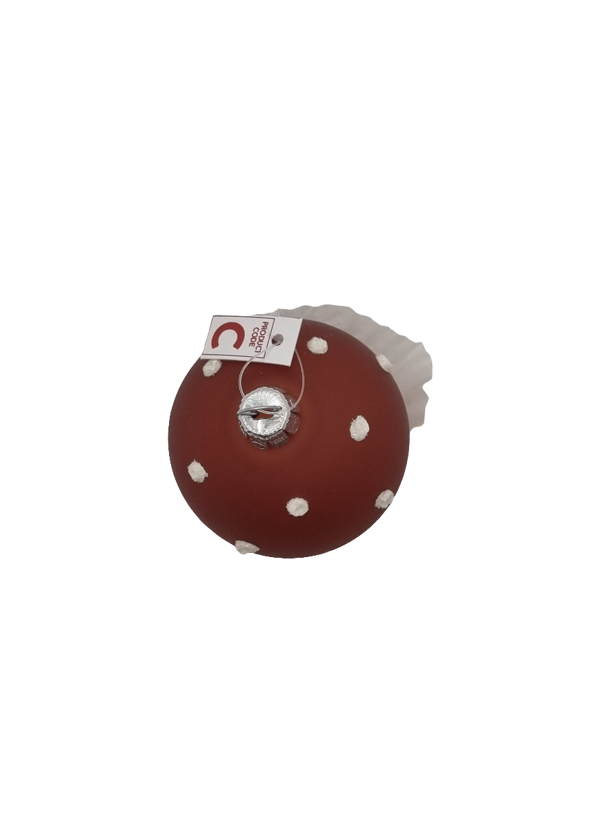 European Glass Christmas ornament of a Bon bon chocolate (C)