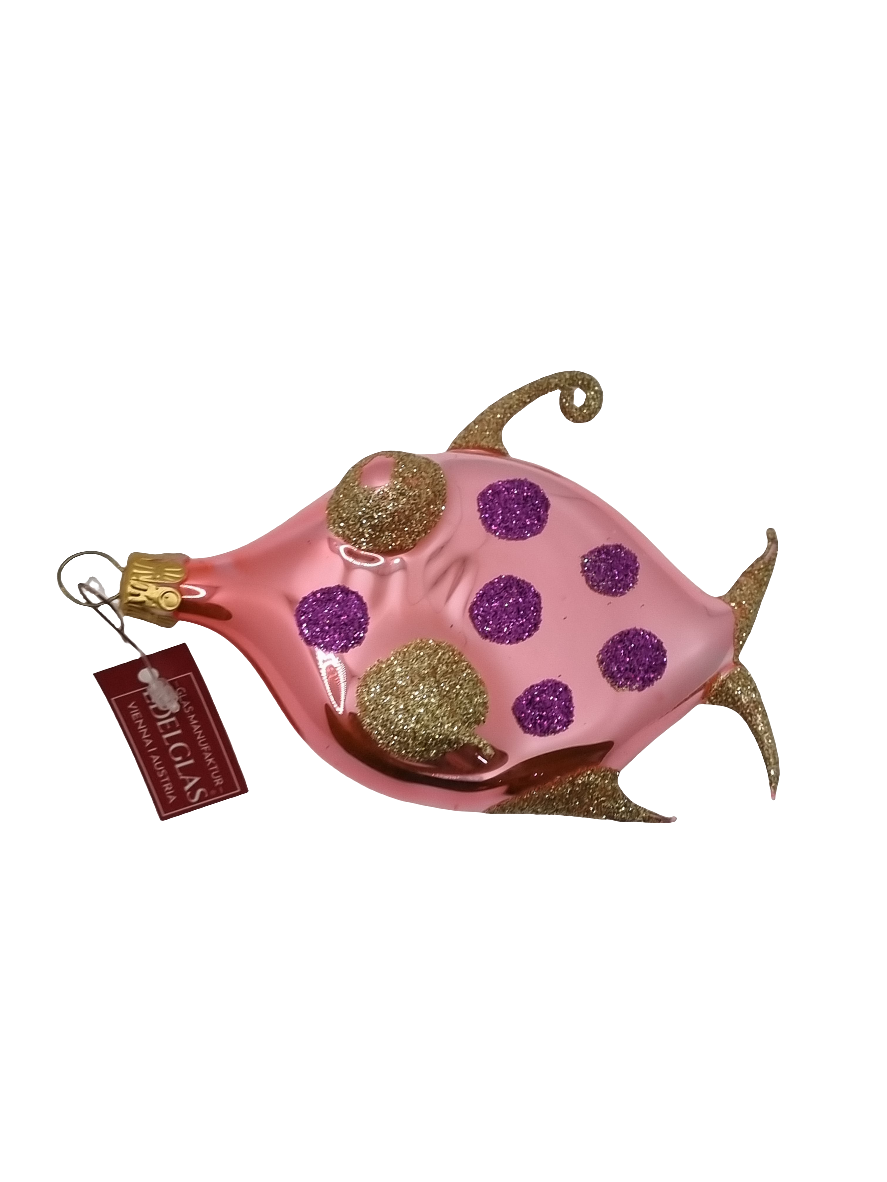 Fish | Pink Spiky Thin Fins and Tail (J)