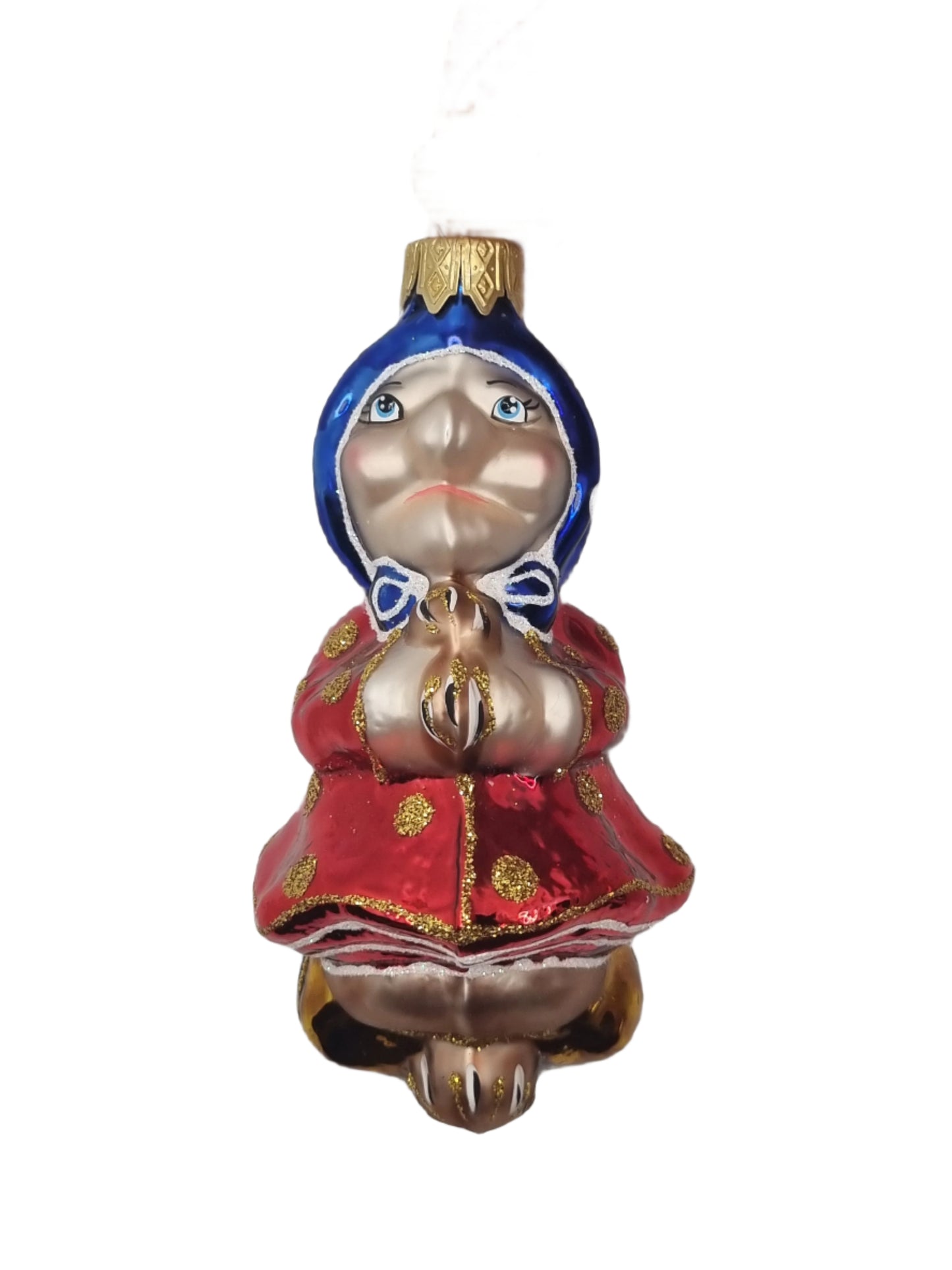 European Glass Christmas ornament of a Feb 2025