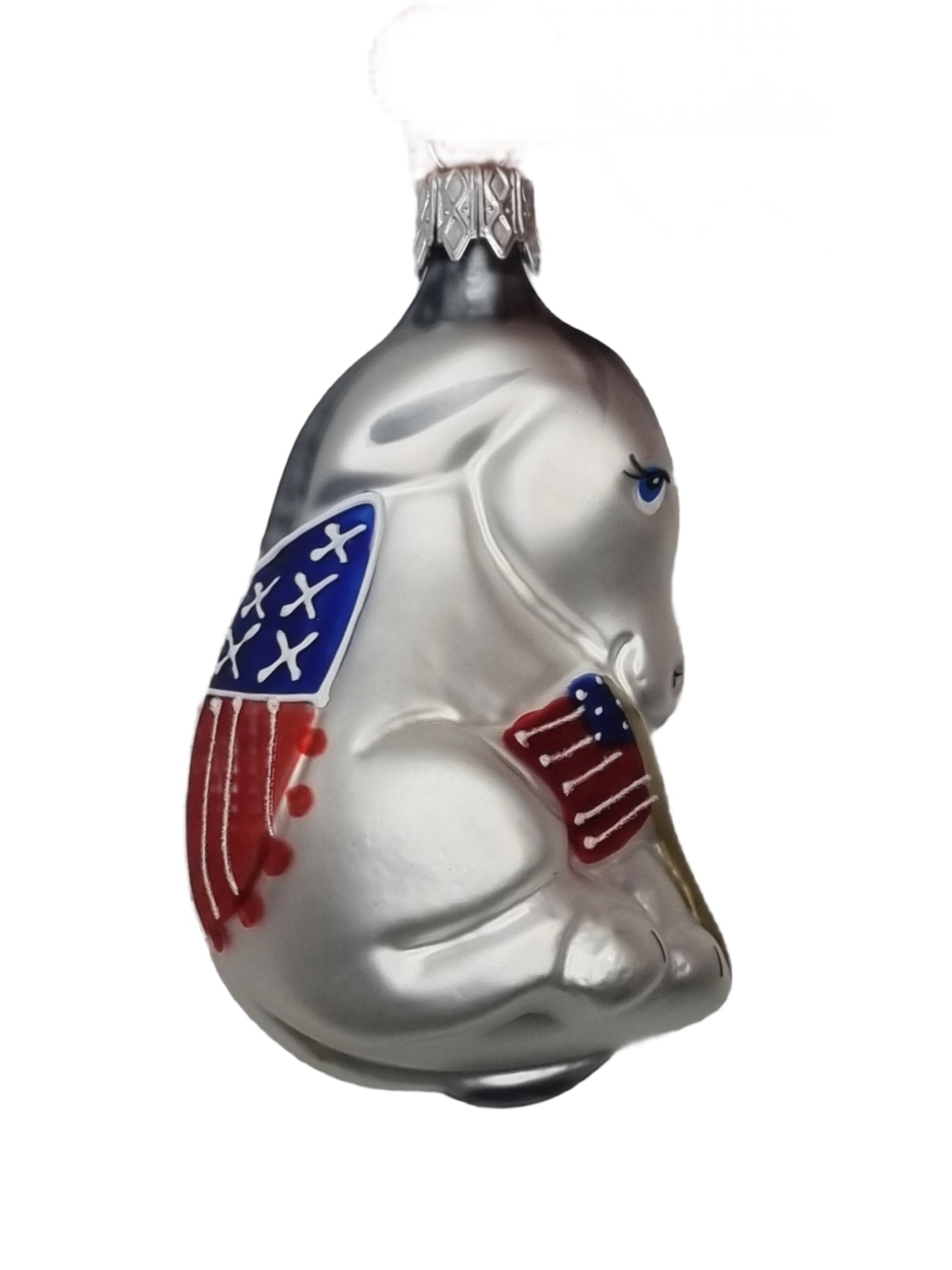European Glass Christmas ornament of a Feb 2025