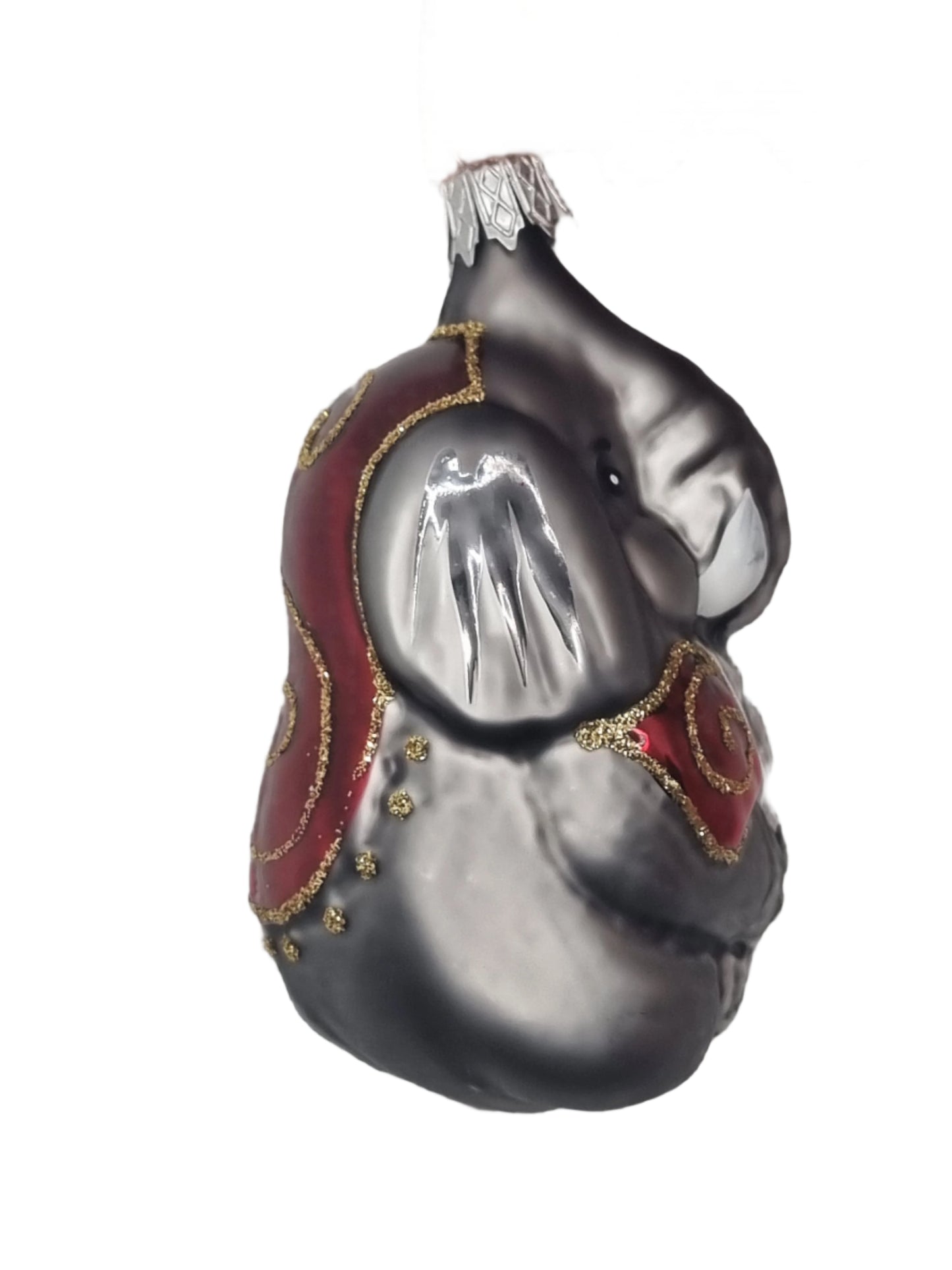 European Glass Christmas ornament of a Feb 2025