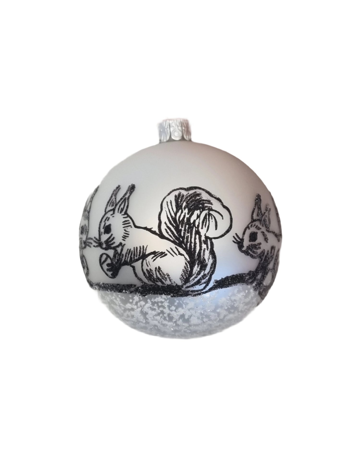 European Glass Christmas ornament of a Feb 2025