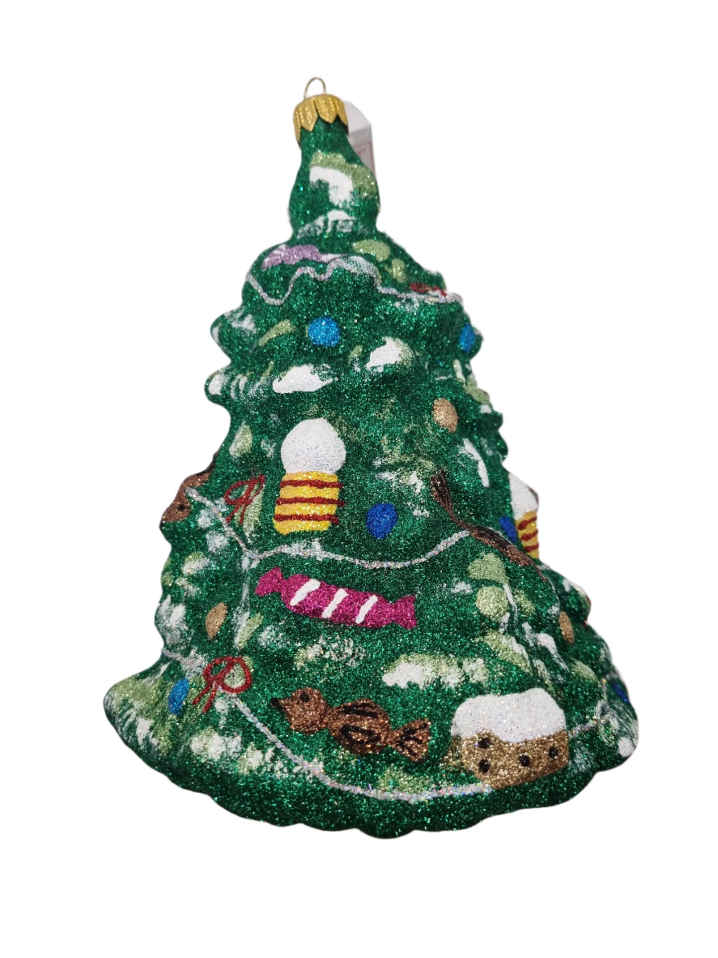 European Glass Christmas ornament of a Test