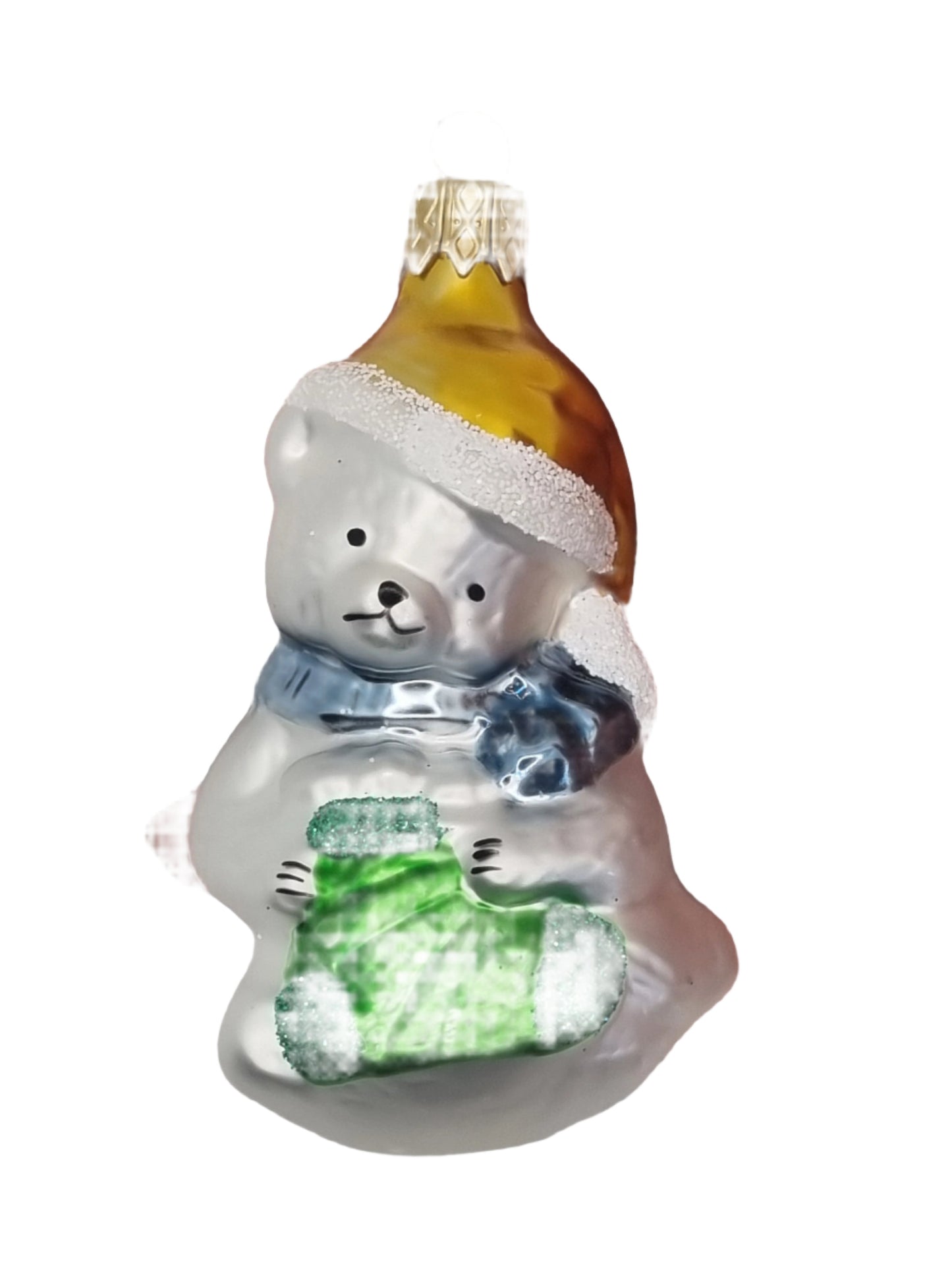 Bear | Teddy Bear with Hat, Scarf & Stocking (J)