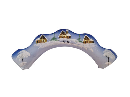 Doppelkerzenhalter aus Glas