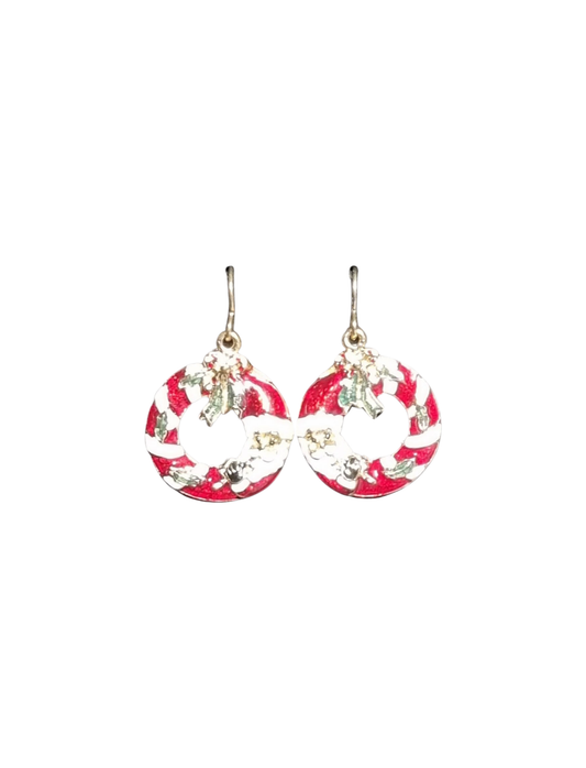 Santa Circles | Earrings