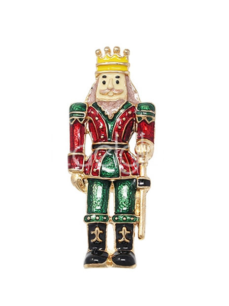 Nutcracker Brooch 5cm