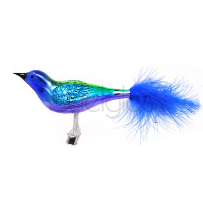 Birds on Clip (G) | Medium Feather Tail