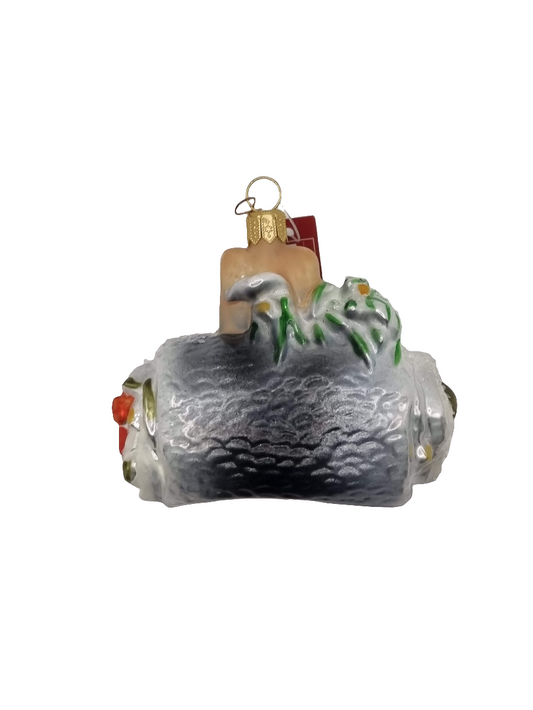 European Glass Christmas ornament of a Sushi (P)