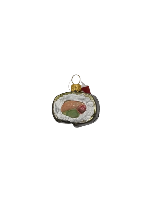 European Glass Christmas ornament of a Sushi (I)