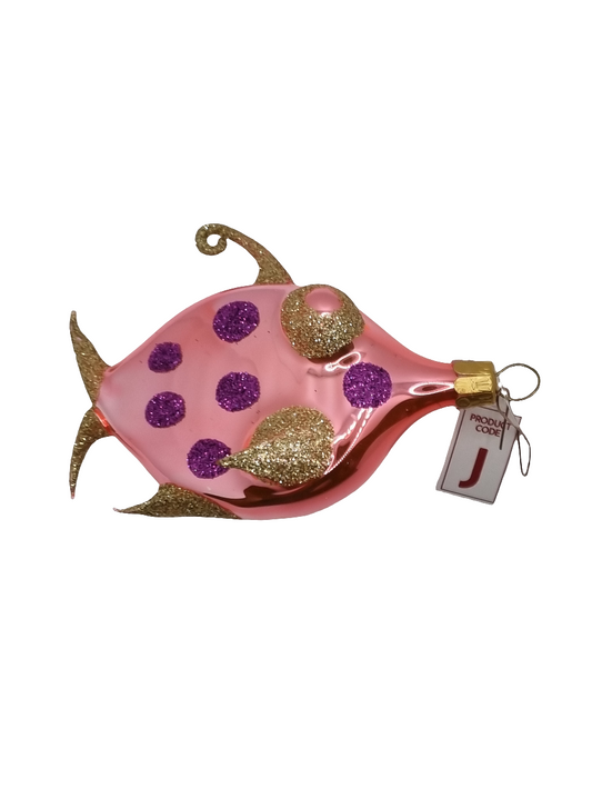 Fish | Pink Spiky Thin Fins and Tail (J)
