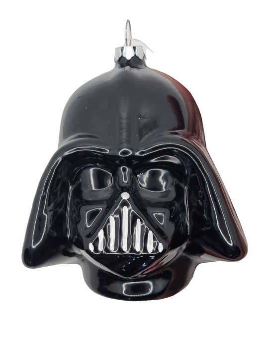 European Glass Christmas ornament of a Star Wars Darth Vader Bauble (V)