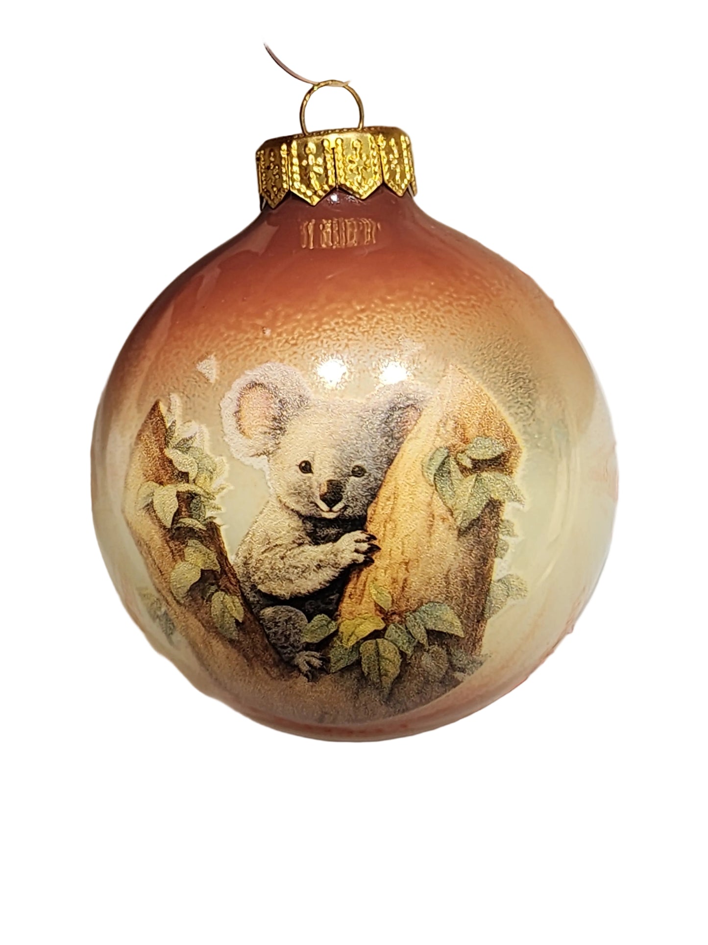 Decorative ornament with a koala design 