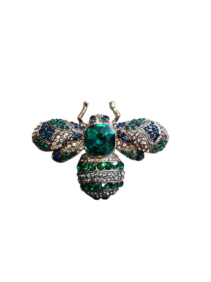 Crystal Body Beetle | Brooch VI