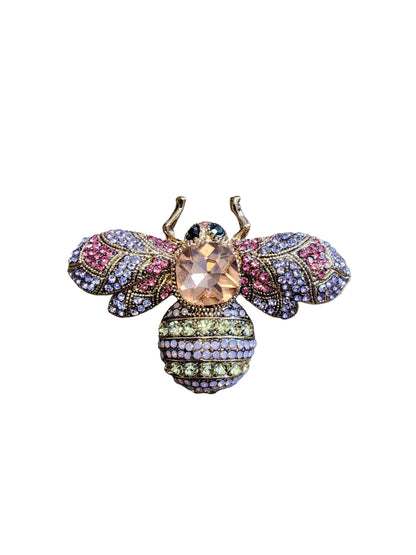 Crystal Body Beetle | Brooch VI