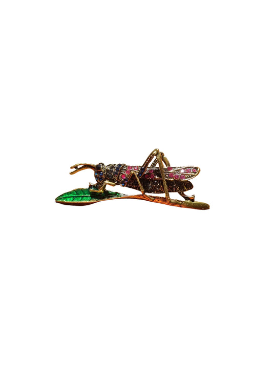 Grasshopper | Brooch III