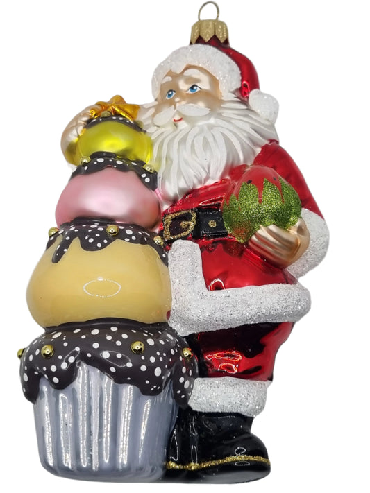 European Glass Christmas ornament of a Test