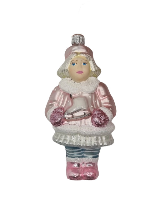 European Glass Christmas ornament of a Feb 2025