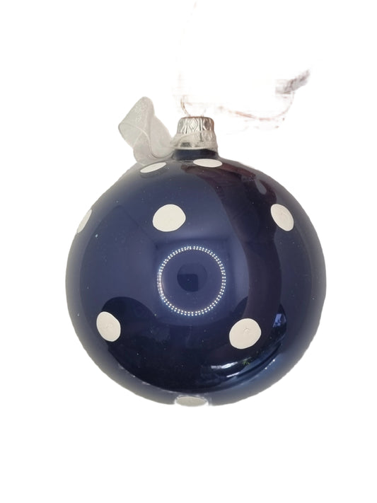 European Glass Christmas ornament of a Feb 2025
