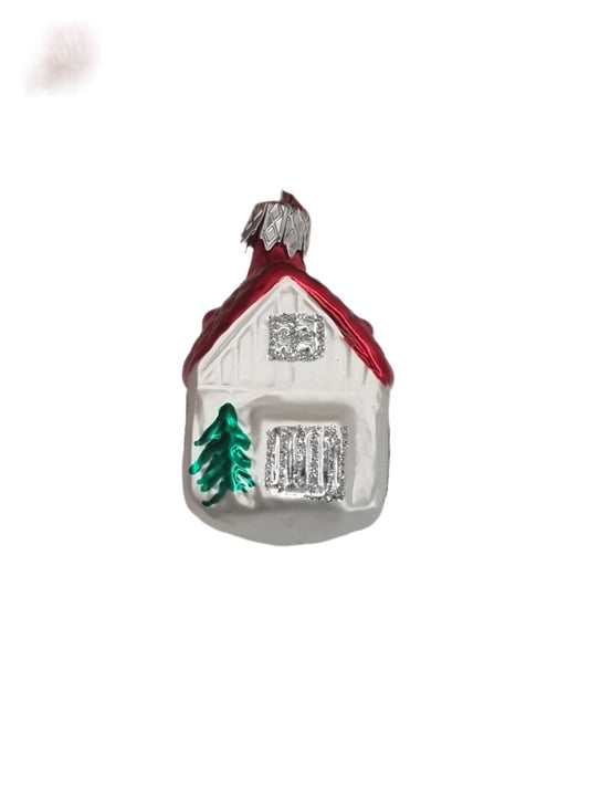 European Glass Christmas ornament of a Feb 2025